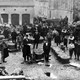 De markt op het Broederenkerkplein in 1886
